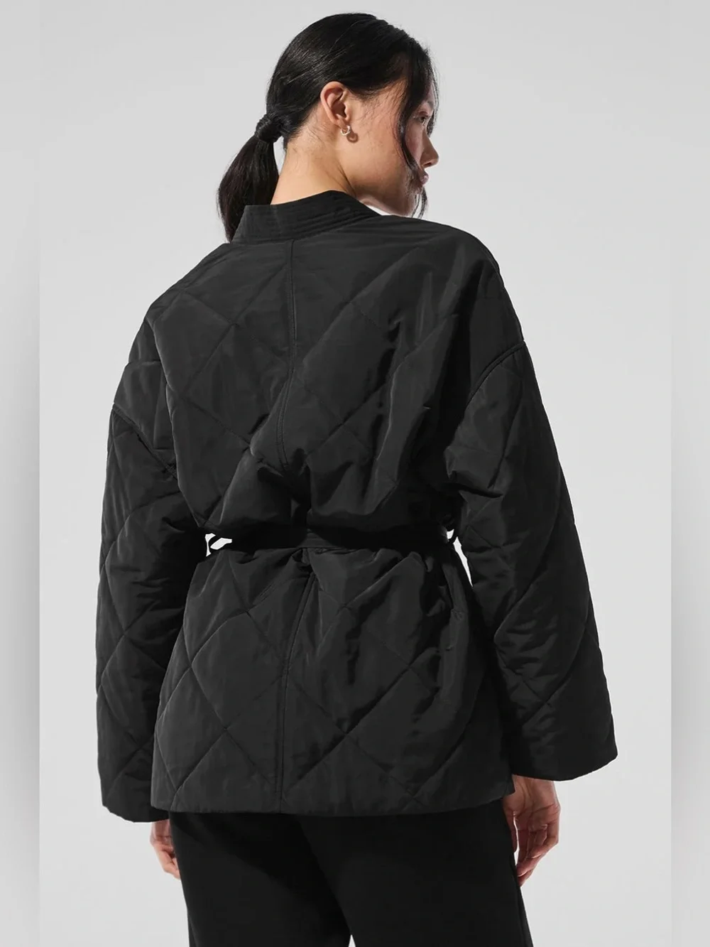 ALO Yoga Urbanite Wrap Puffer Jacket Size Medium